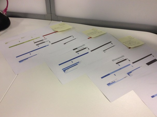 Single user Journeys on a desk