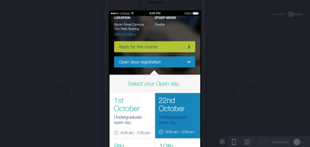 LJMU course mobile design